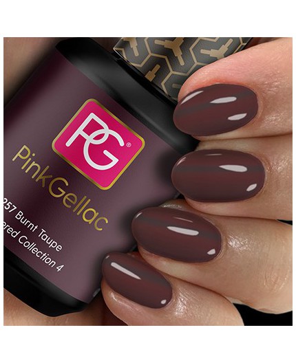 Pink Gellac 257 Burnt Taupe Color Esmalte Gel Permanente Pink Gellac 257 Burnt Taupe Color Esmalte Gel Permanente