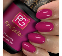 Pink Gellac 260 Magenta es un color rosa chillón que resalta mucho.