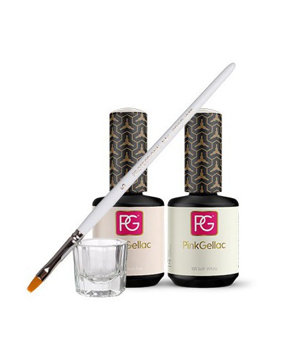 Pink Gellac - Manicura francesa perfecta Pink Gellac - Manicura francesa perfecta