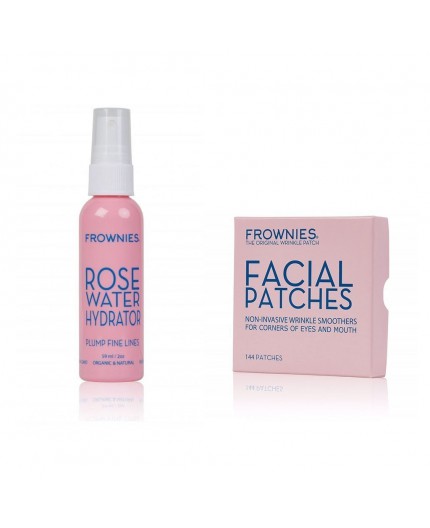 Frownies Parches Antiarrugas CEM + Tónico Agua de Rosas