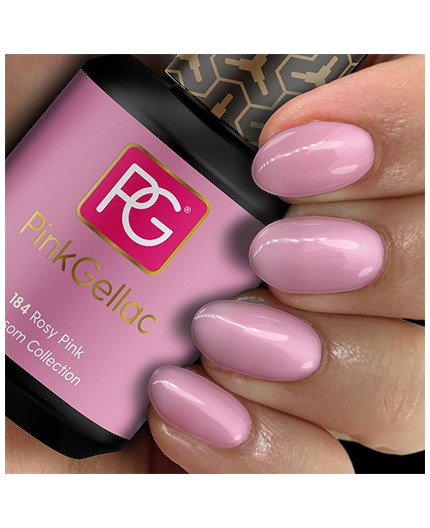 Pink Gellac 184 Rosy Pink Rosa Color Esmalte Gel Permanente Pink Gellac 184 Rosy Pink Rosa Color Esmalte Gel Permanente