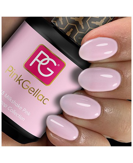 Pink Gellac 265 Milkshake Pink Color Esmalte Gel Permanente Pink Gellac 265 Milkshake Pink Color Esmalte Gel Permanente