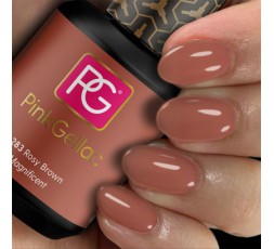 Pink Gellac 283 Rosy Brown un color nude rosa amarronado.