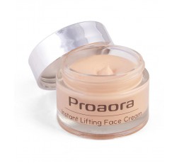 Nueva crema de día Proaora con el efecto lifting que proporciona Liftonin® Xpress notable de inmediato y que dura varias horas.