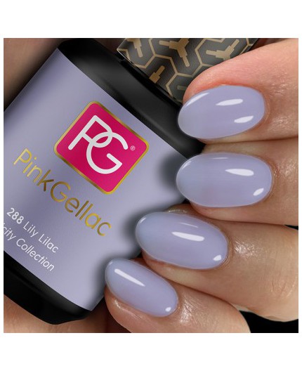 Pink Gellac 288 Lily Lilac Lila Color Esmalte Gel Permanente Pink Gellac 288 Lily Lilac Lila Color Esmalte Gel Permanente