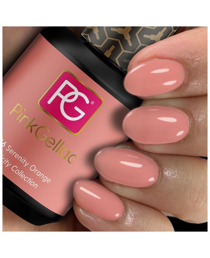 Pink Gellac 286 Serenity Orange Color Esmalte Gel Permanente Pink Gellac 286 Serenity Orange Color Esmalte Gel Permanente