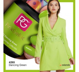 Color verde manzana 293 Dancing Green. Para no pasar desapercibida!