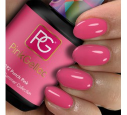 Pink Gellac 292 Punch Pink color esmalte gel permanente rosa.