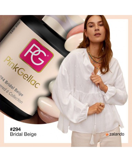 Pink Gellac 294 Bridal Beige color esmalte gel permanente Pink Gellac 294 Bridal Beige color esmalte gel permanente