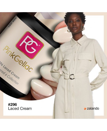 Pink Gellac 296 Laced Cream color esmalte gel permanente Pink Gellac 296 Laced Cream color esmalte gel permanente