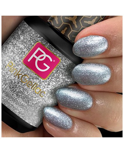 Pink Gellac 231 Strictly Silver Color Esmalte Gel Permanente Pink Gellac 231 Strictly Silver Color Esmalte Gel Permanente
