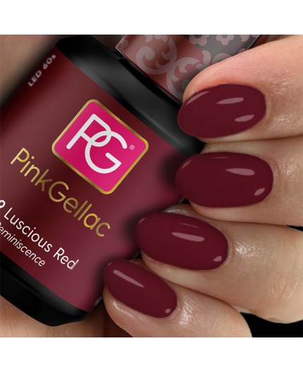 Pink Gellac 199 Luscious Red Color de pintauñas permanente Pink Gellac 199 Luscious Red Color de pintauñas permanente
