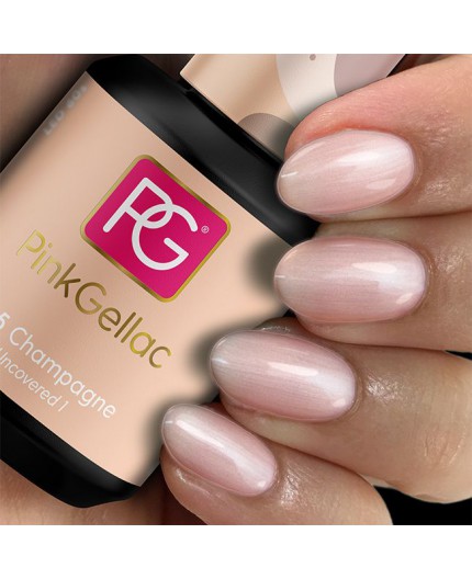Pink Gellac 165 Champagne Rosa Color Esmalte Gel Permanente Pink Gellac 165 Champagne Rosa Color Esmalte Gel Permanente