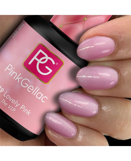 Pink Gellac 179 Lovely Pink Rosa Color Esmalte Gel Permanente