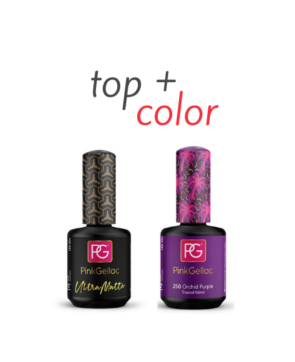 Top Ultra Matte + Color 250 Orchid Purple Top Ultra Matte + Color 250 Orchid Purple