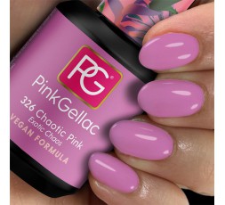 Este rosa te va a encantar: 326 Chaotic Pink el nuevo color de esmalte rosa con un toque frío destaca en cualquier manicura.