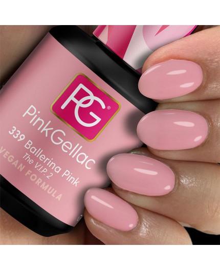 Pink Gellac 339 Ballerina Pink Color Esmalte Gel Permanente Pink Gellac 339 Ballerina Pink Color Esmalte Gel Permanente