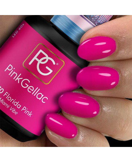 Pink Gellac 270 Florida Pink Color Esmalte Gel Permanente Pink Gellac 270 Florida Pink Color Esmalte Gel Permanente