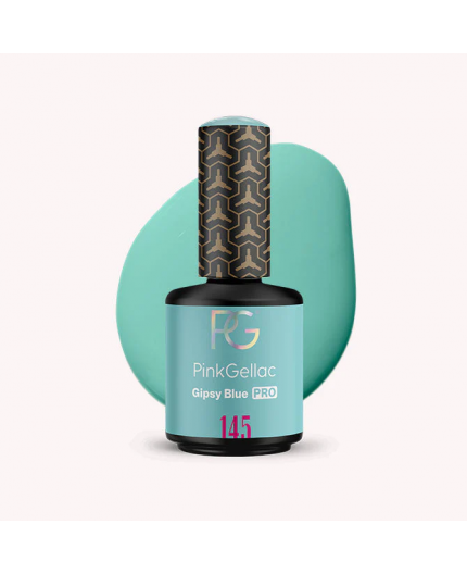 Pink Gellac 145 Gipsy Blue Azul Color Esmalte Gel Permanente Pink Gellac 145 Gipsy Blue Azul Color Esmalte Gel Permanente