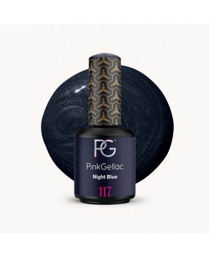Pink Gellac 117 Night Blue Color Esmalte Gel Permanente Pink Gellac 117 Night Blue Color Esmalte Gel Permanente