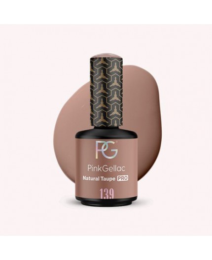 Pink Gellac 139 Natural Taupe Color Esmalte Gel Permanente Pink Gellac 139 Natural Taupe Color Esmalte Gel Permanente