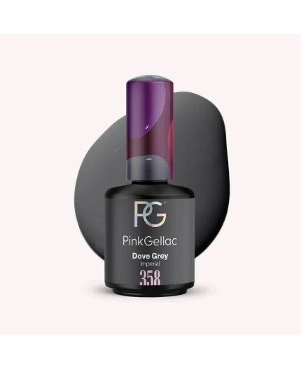 Pink Gellac 358 Dove Grey Color Esmalte en gel permanente Pink Gellac 358 Dove Grey Color Esmalte en gel permanente