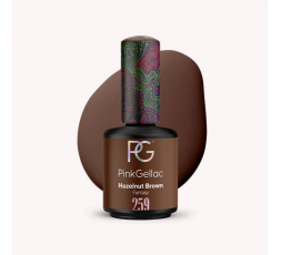 Pink Gellac 259 Hazelnut Brown es el color marrón típico del otoño.