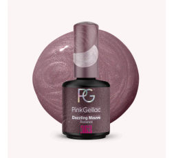 Pink Gellac 363 Dazzling Mauve Malva Color Esmalte Gel Permanente