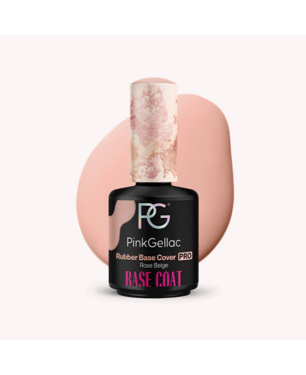 Rubber Base de Color Rose Beige de Pink Gellac Rubber Base de Color Rose Beige de Pink Gellac