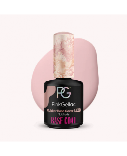 Base Rubber Base de Color Soft Nude de Pink Gellac