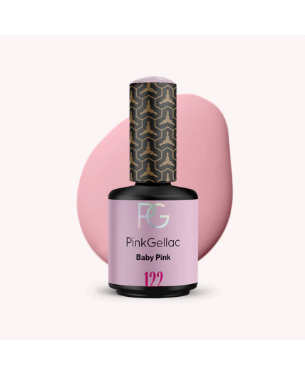 Pink Gellac 122 Baby Pink Rosa Color Esmalte Gel Permanente Pink Gellac 122 Baby Pink Rosa Color Esmalte Gel Permanente