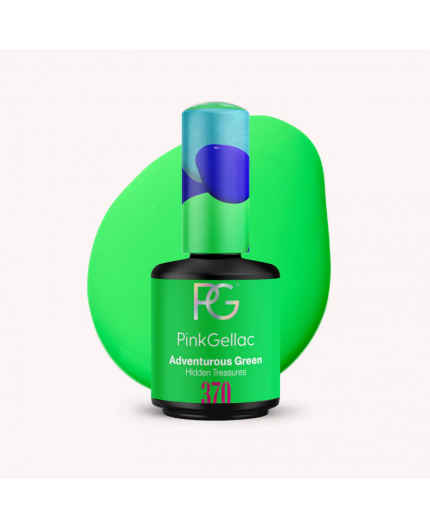 Pink Gellac 370 Adventure Green Color Esmalte Gel Permanente Pink Gellac 370 Adventure Green Color Esmalte Gel Permanente
