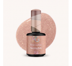 ¿Sales con los amigos a cenar o tomar unas copas? Este es el color perfecto para tus uñas. Tono Nude con glitters o brillantes.