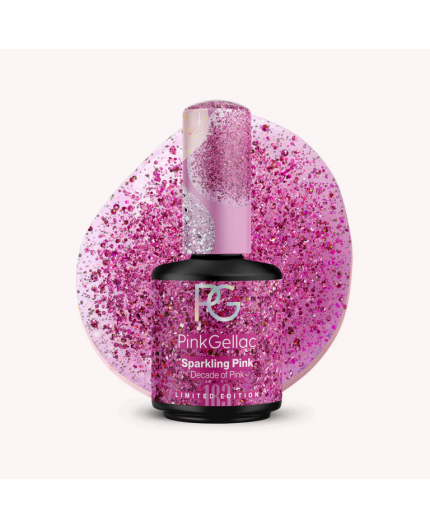 Pink Gellac 183 Sparkling Pink Color Esmalte Gel Permanente Pink Gellac 183 Sparkling Pink Color Esmalte Gel Permanente