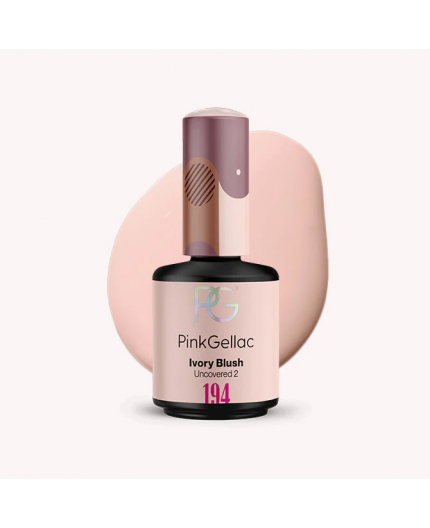 Pink Gellac 194 Ivory Blush Color Esmalte Gel Permanente Pink Gellac 194 Ivory Blush Color Esmalte Gel Permanente