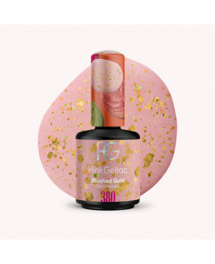 Pink Gellac 380 Blushed Gold Color Esmalte Gel Permanente Pink Gellac 380 Blushed Gold Color Esmalte Gel Permanente