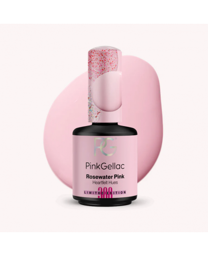 Pink Gellac 388 Rosewater Pink Color Esmalte en gel permanente Pink Gellac 388 Rosewater Pink Color Esmalte en gel permanente