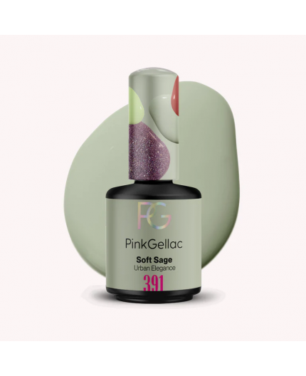 Pink Gellac 391 Soft Sage Color Esmalte Gel Permanente Pink Gellac 391 Soft Sage Color Esmalte Gel Permanente