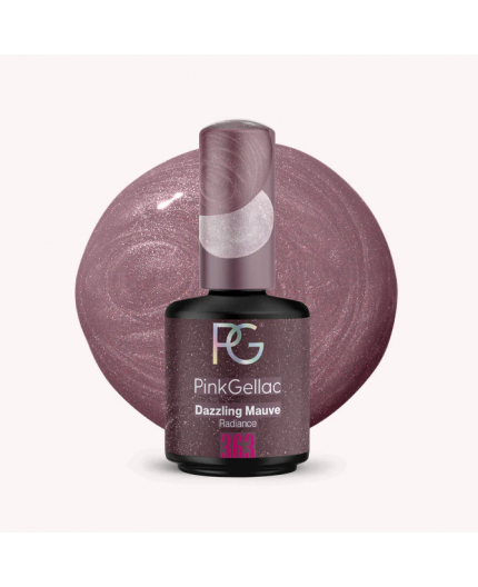 Pink Gellac 363 Dazzling Mauve Malva Color Esmalte Gel Permanente Pink Gellac 363 Dazzling Mauve Malva Color Esmalte Gel Permanente