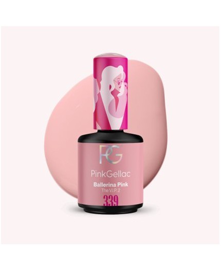 Pink Gellac 339 Ballerina Pink Color Esmalte Gel Permanente Pink Gellac 339 Ballerina Pink Color Esmalte Gel Permanente