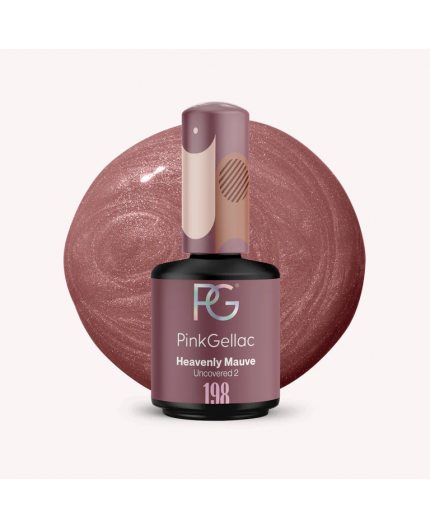 Pink Gellac 198 Heavenly Mauve Color Esmalte Gel Permanente Pink Gellac 198 Heavenly Mauve Color Esmalte Gel Permanente