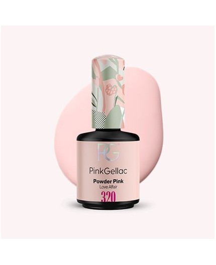 Pink Gellac 320 Powder Pink Rosa Color Esmalte Gel Permanente Pink Gellac 320 Powder Pink Rosa Color Esmalte Gel Permanente