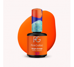 369 Bright Orange Color Esmalte Gel Permanente Naranja vibrante
