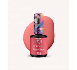 Pink Gellac 290 Sunblaze Orange un color naranja cálido y suave. Muy actual y combinable con multitud de looks.
