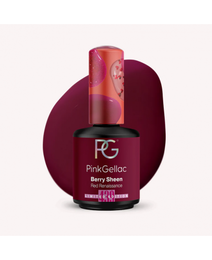 Pink Gellac 439 Berry Sheen Color Esmalte Gel Permanente