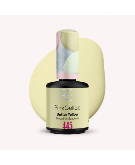 Pink Gellac 445 Butter Yellow Color Esmalte Gel Permanente Pink Gellac 445 Butter Yellow Color Esmalte Gel Permanente