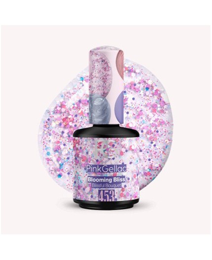 Pink Gellac 453 Blooming Bliss Color Esmalte Gel Permanente