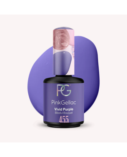 Pink Gellac 455 Vivid Purple Color Esmalte Gel Permanente Pink Gellac 455 Vivid Purple Color Esmalte Gel Permanente