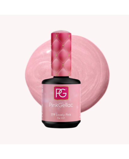 Pink Gellac 179 Lovely Pink Rosa Color Esmalte Gel Permanente Pink Gellac 179 Lovely Pink Rosa Color Esmalte Gel Permanente