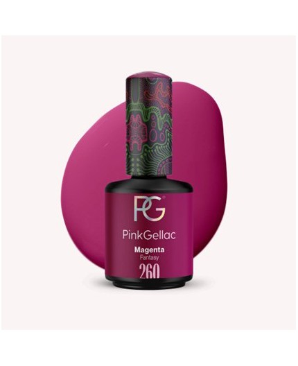 Pink Gellac 260 Magenta Color Esmalte Gel Permanente Pink Gellac 260 Magenta Color Esmalte Gel Permanente